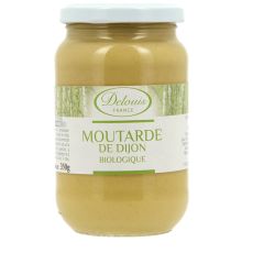 MOUTARDE DE DIJON 350G DELOUIS  dans votre magasin bio en ligne Etiketbio.eu