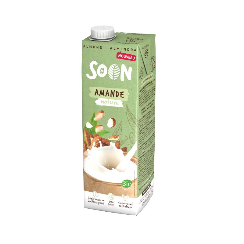 BOISSON AMANDE LITRE SOON dans votre magasin bio en ligne Etiketbio.eu BOISSON AMANDE LITRE SOON dans votre magasin bio en ligne Etiketbio.eu