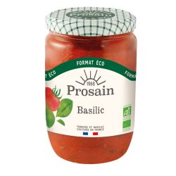 SAUCE TOMATE BASILIC 610GR | PROSAIN | Acheter sur EtiketBio.eu