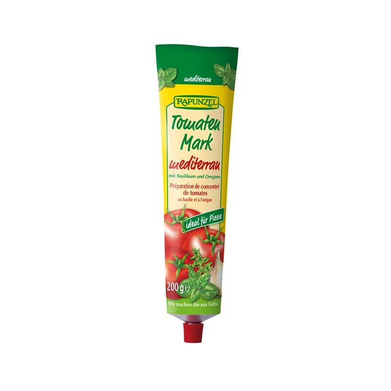 CONCENTRE DE TOMATES MEDITERANNEE 200G RAPUNZEL dans votre magasin bio en ligne Etiketbio.eu CONCENTRE DE TOMATES MEDITERANNEE 200G RAPUNZEL dans votre magasin bio en ligne Etiketbio.eu