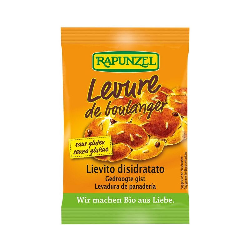 Levure boulanger 9g Rapunzel dans votre magasin bio en ligne Etiketbio.eu Levure boulanger 9g Rapunzel dans votre magasin bio en ligne Etiketbio.eu