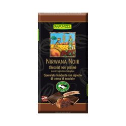 Chocolat noir fourre praline 100g Rapunzel  dans votre magasin bio en ligne Etiketbio.eu