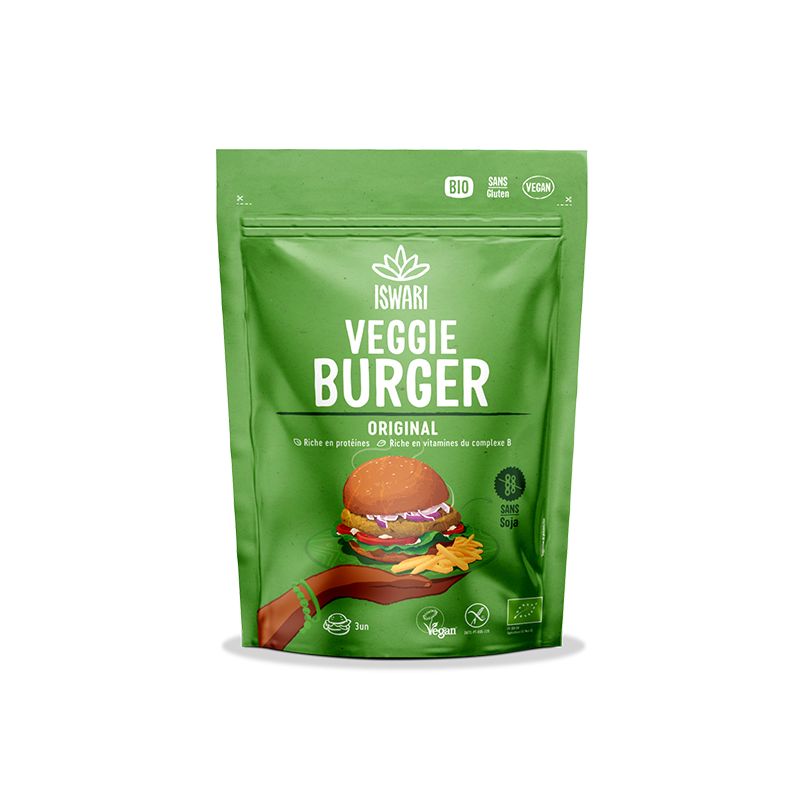 Mix veggie burger 250g Iswari dans votre magasin bio en ligne Etiketbio.eu Mix veggie burger 250g Iswari dans votre magasin bio en ligne Etiketbio.eu
