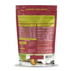 Eveil du bouddha maca vanille bio 360g Iswari  dans votre magasin bio en ligne Etiketbio.eu