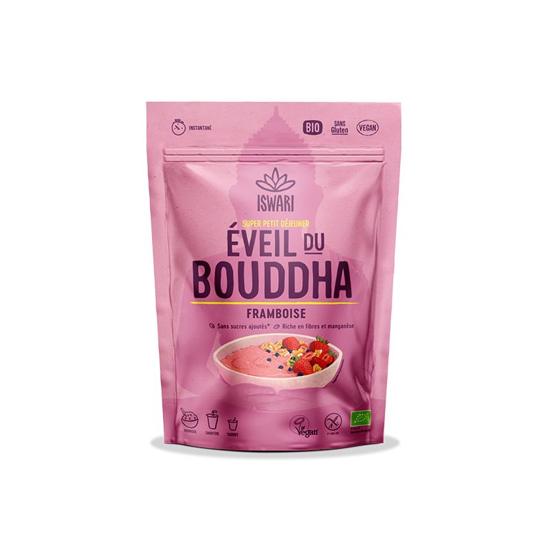 Eveil du bouddha framboise 360g dans votre magasin bio en ligne Etiketbio.eu Eveil du bouddha framboise 360g dans votre magasin bio en ligne Etiketbio.eu
