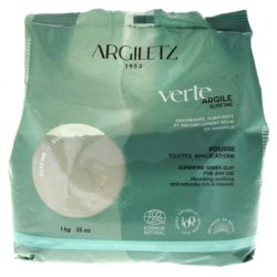 ARGILE VERTE SURFINE 1KG CC ARGILETZ dans votre magasin bio en ligne Etiketbio.eu
