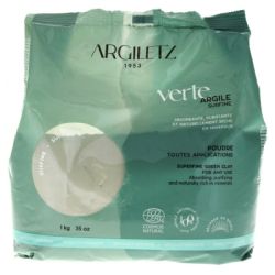 ARGILE VERTE SURFINE 1KG CC | ARGILETZ | Acheter sur EtiketBio.eu