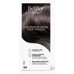 COLORATION CRÈME N°02 BRUN BELIFLOR  dans votre magasin bio en ligne Etiketbio.eu