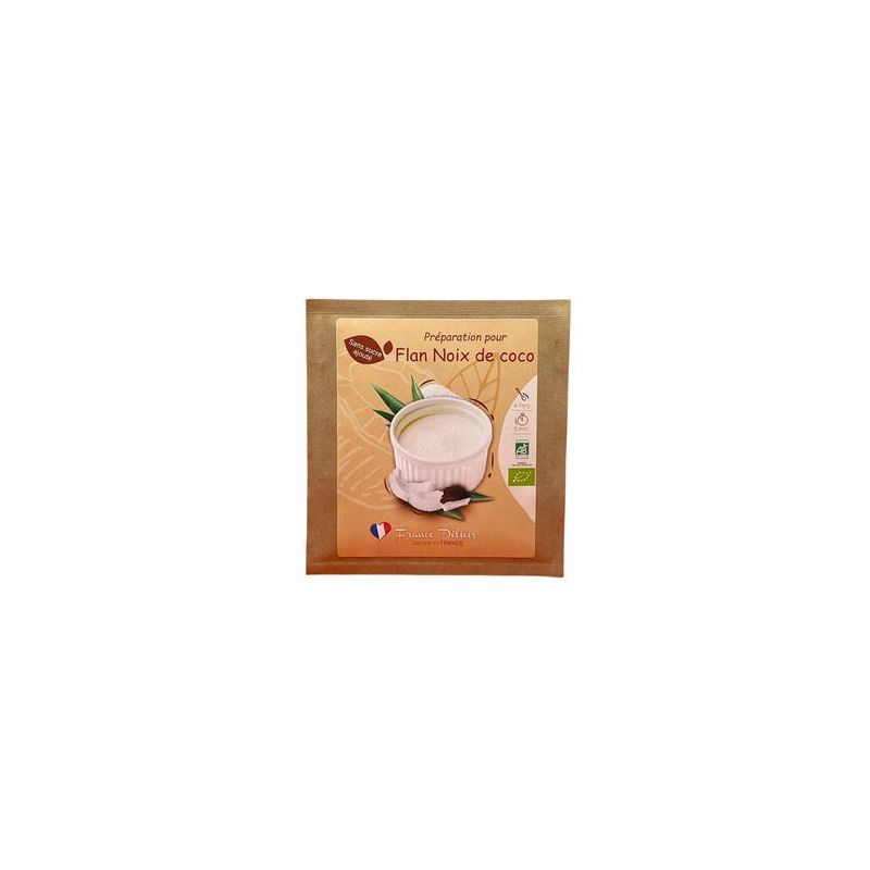 Flan coco sans sucre 12g France Délice dans votre magasin bio en ligne Etiketbio.eu Flan coco sans sucre 12g France Délice dans votre magasin bio en ligne Etiketbio.eu