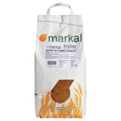 SUCRE COMPLET CANNE 5 KG | MARKAL | Acheter sur EtiketBio.eu