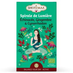 Infusion spirale de lumiere(echinacee gingembre cynorrhodon)x16 Shoti Maa  dans votre magasin bio en ligne Etiketbio.eu