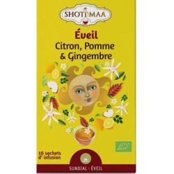 Infusion eveil(citron pomme gingembre ) x16 Shoti Maa  dans votre magasin bio en ligne Etiketbio.eu