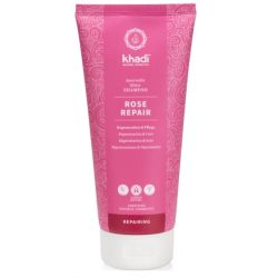 Shampooing ayurvedique rose repair 200ml Khadi  dans votre magasin bio en ligne Etiketbio.eu