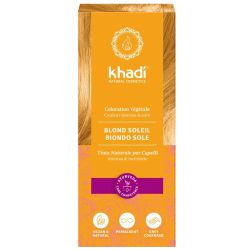 COLORATION VÉGÉTALE BLOND SOLEIL - 100 G KHADI dans votre magasin bio en ligne Etiketbio.eu