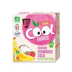COOL FRUITS ET COCO BANANE FRAMBOISE 12X85GR | VITABIO | Acheter su...