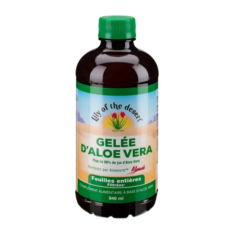 Gelée à Boire Aloe Vera 946 ml Lily of the Desert dans votre magasin bio en ligne Etiketbio.eu Gelée à Boire Aloe Vera 946 ml Lily of the Desert dans votre magasin bio en ligne Etiketbio.eu