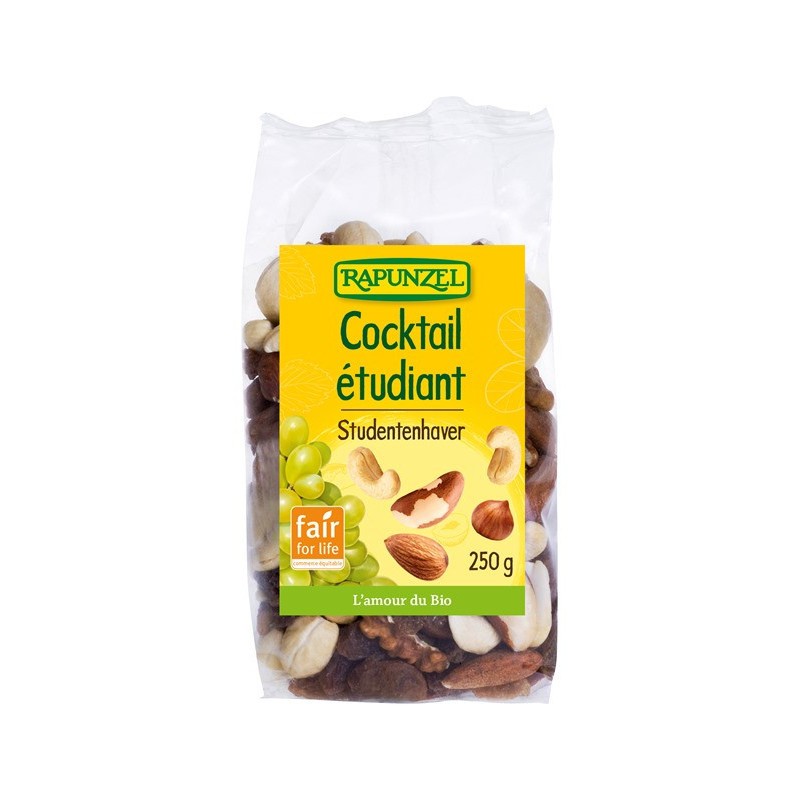 Cocktail etudiant 250g Rapunzel  dans votre magasin bio en ligne Etiketbio.eu