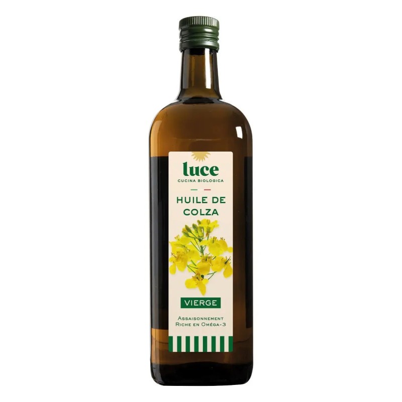 Huile de colza vierge 1l Luce  dans votre magasin bio en ligne Etiketbio.eu