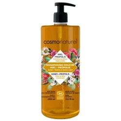 Shampooing douche miel propolis 1l Cosmo Naturel  dans votre magasin bio en ligne Etiketbio.eu