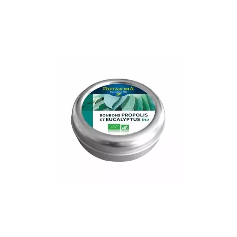 Bonbon propolis eualyprus 50g Dietaroma  dans votre magasin bio en ligne Etiketbio.eu