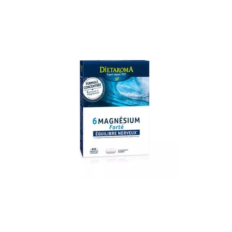 Magnesium 6 forte 30cps Dietaroma dans votre magasin bio en ligne Etiketbio.eu Magnesium 6 forte 30cps Dietaroma dans votre magasin bio en ligne Etiketbio.eu
