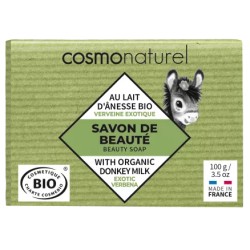 Savon anesse verveine 100 gr Cosmo Naturel  dans votre magasin bio en ligne Etiketbio.eu