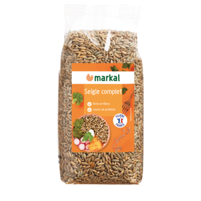 Seigle complet origine france 500gr Markal dans votre magasin bio en ligne Etiketbio.eu Seigle complet origine france 500gr Markal dans votre magasin bio en ligne Etiketbio.eu