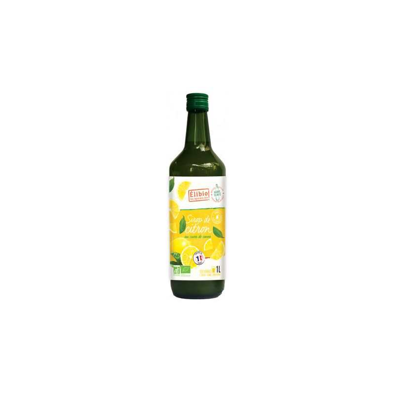 Sirop citron 1l Elibio dans votre magasin bio en ligne Etiketbio.eu Sirop citron 1l Elibio dans votre magasin bio en ligne Etiketbio.eu