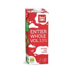 Oat avoine drink entier 3.5% 1l Lima  dans votre magasin bio en ligne Etiketbio.eu