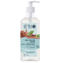 Gel douche santal et feves de tonka 1l Ce'Bio  dans votre magasin bio en ligne Etiketbio.eu