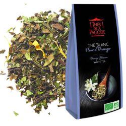 The blanc fleur d oranger bio 100g Les Thés de la Pagode  dans votre magasin bio en ligne Etiketbio.eu