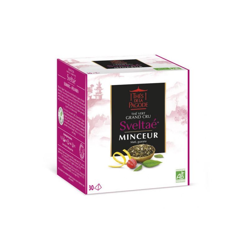 SVELTAE THE VERT MATE GUARANA 30 INFUSETTES Les Thés de la Pagode  dans votre magasin bio en ligne Etiketbio.eu