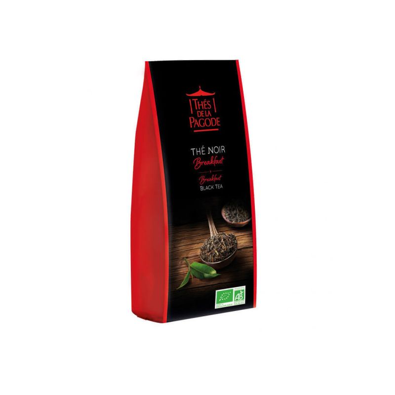 THE NOIR BREAKFAST 100G Les Thés de la Pagode  dans votre magasin bio en ligne Etiketbio.eu