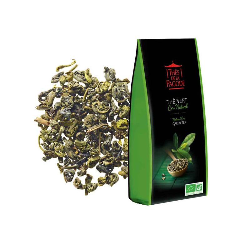 THE VERT NATUREL 100G Les Thés de la Pagode  dans votre magasin bio en ligne Etiketbio.eu