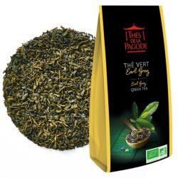 THE VERT EARL GREY 100G Les Thés de la Pagode  dans votre magasin bio en ligne Etiketbio.eu