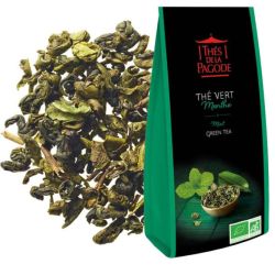 THE VERT MENTHE 100G Les Thés de la Pagode  dans votre magasin bio en ligne Etiketbio.eu
