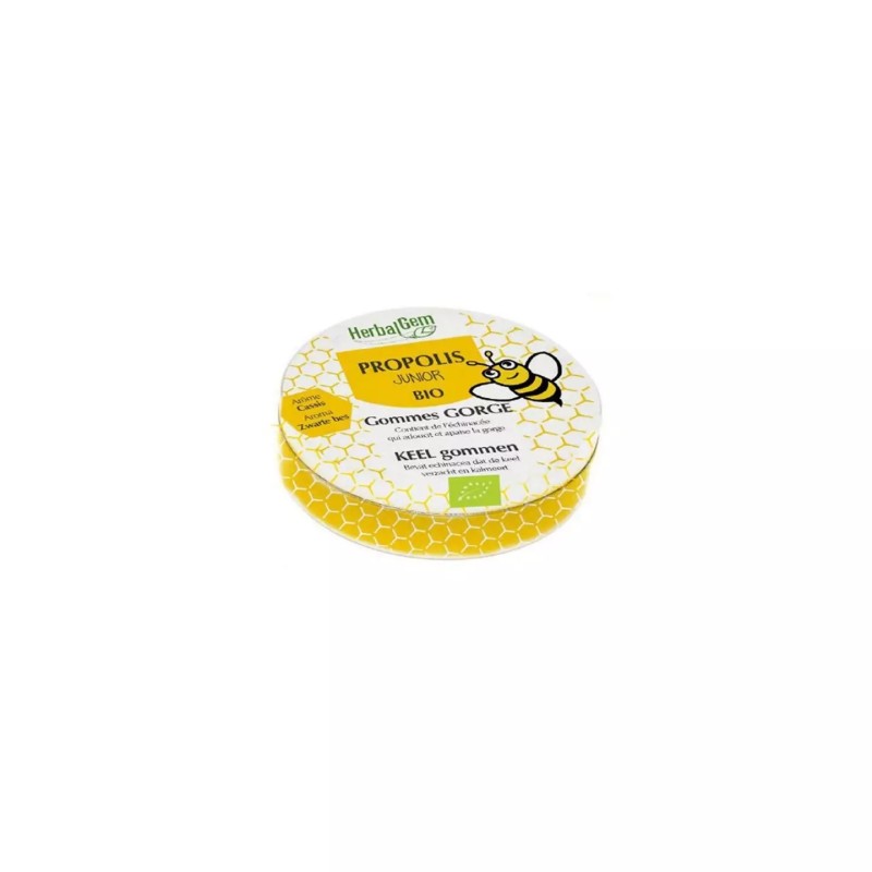 Propolis gommes junior bio 45 gr Herbalgem  dans votre magasin bio en ligne Etiketbio.eu