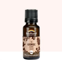 Elixir 13 ajonc bio - 20 ml Biofloral  dans votre magasin bio en ligne Etiketbio.eu