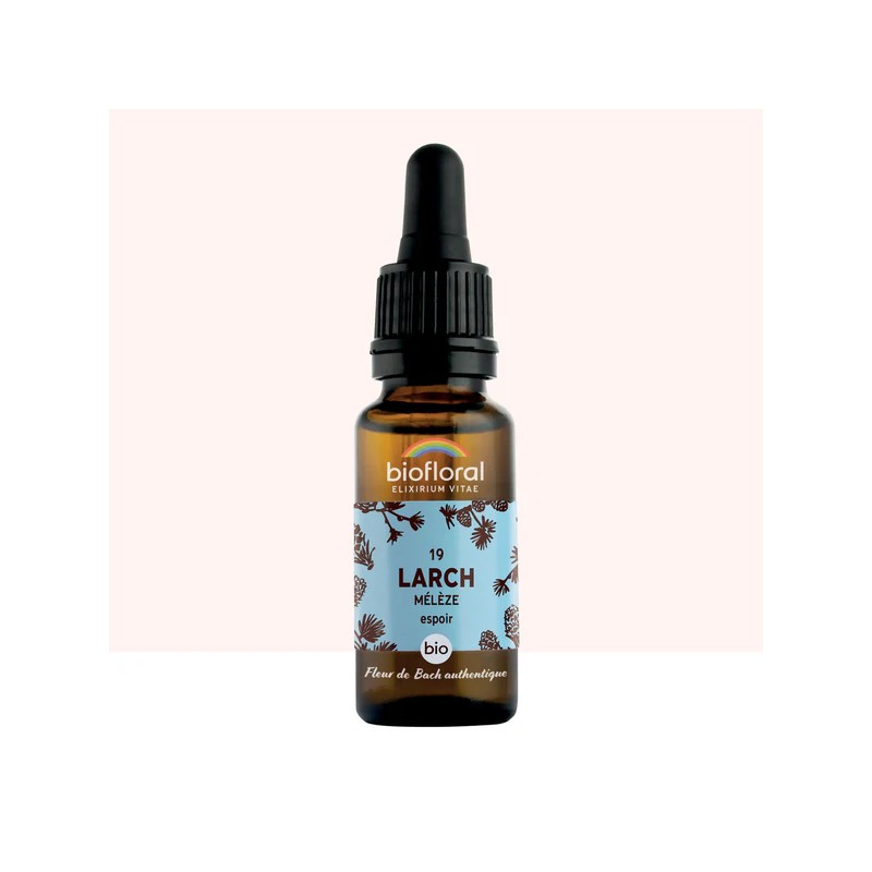 ELIXIR 19 MELEZE BIO - 20 ML BIOFLORAL dans votre magasin bio en ligne Etiketbio.eu ELIXIR 19 MELEZE BIO - 20 ML BIOFLORAL dans votre magasin bio en ligne Etiketbio.eu