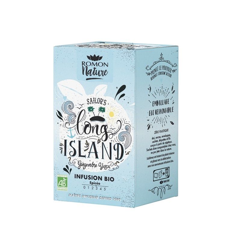 Infusion long island x16sachets Romon Nature  dans votre magasin bio en ligne Etiketbio.eu