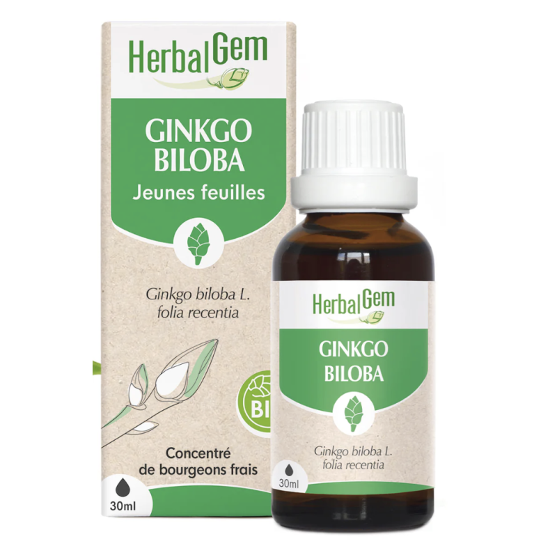 Ginkgo biloba bio 30 ml Herbalgem dans votre magasin bio en ligne Etiketbio.eu Ginkgo biloba bio 30 ml Herbalgem dans votre magasin bio en ligne Etiketbio.eu