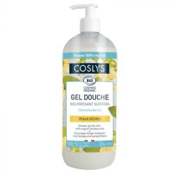 Gel douche peaux seches chevrefeuille 1 Coslys  dans votre magasin bio en ligne Etiketbio.eu