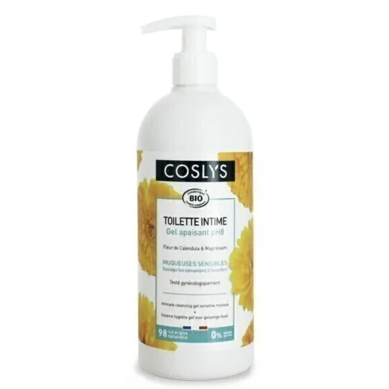 GEL TOILETTE INTIME PH8 MUQUEUSE SENSIBLES 500 ml COSLYS dans votre magasin bio en ligne Etiketbio.eu GEL TOILETTE INTIME PH8 MUQUEUSE SENSIBLES 500 ml COSLYS dans votre magasin bio en ligne Etiketbio.eu