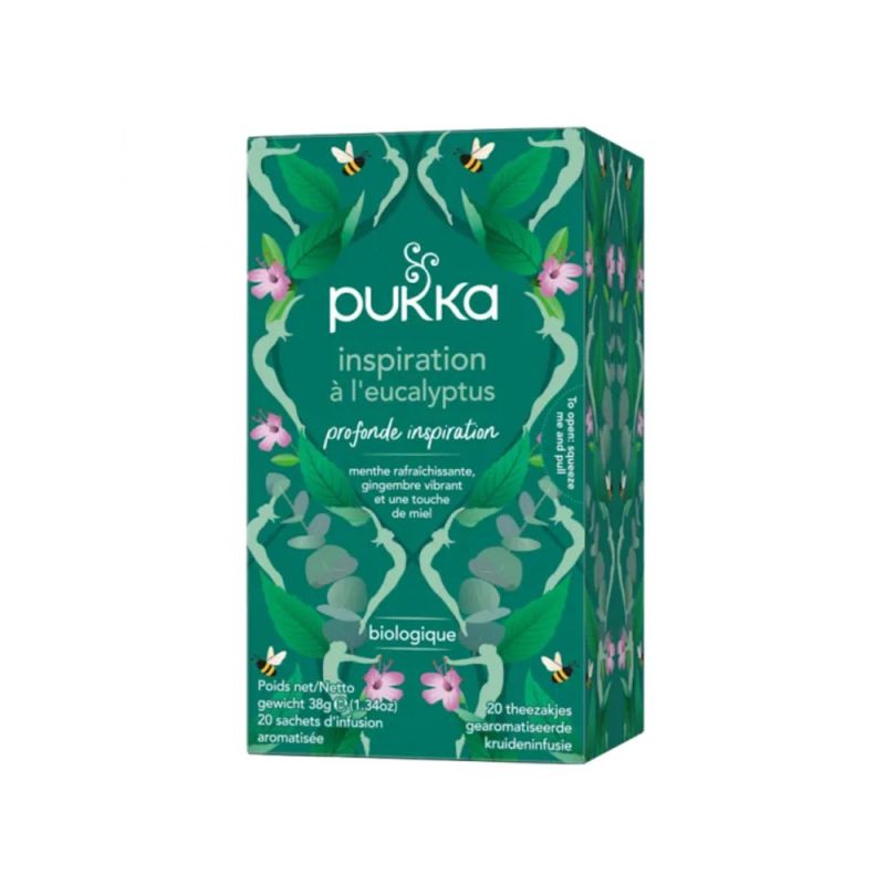 INFUSION INSPIRATION A L'EUCALYPTUS PUKKA dans votre magasin bio en ligne Etiketbio.eu INFUSION INSPIRATION A L'EUCALYPTUS PUKKA dans votre magasin bio en ligne Etiketbio.eu