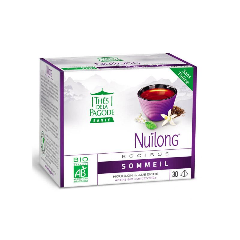 NUILONG BIO 30 INFUSIONS Les Thés de la Pagode  dans votre magasin bio en ligne Etiketbio.eu