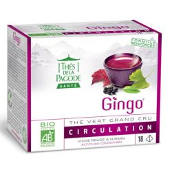 THE GINKGO 18 INFUSETTES Les Thés de la Pagode  dans votre magasin bio en ligne Etiketbio.eu