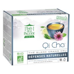 THE QI CHA BIO 18 INFUSETTES Les Thés de la Pagode  dans votre magasin bio en ligne Etiketbio.eu