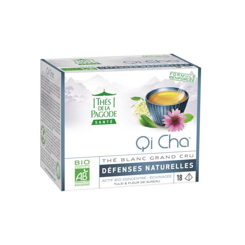 THE QI CHA BIO 18 INFUSETTES Les Thés de la Pagode  dans votre magasin bio en ligne Etiketbio.eu