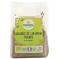 Graine de lin brun france 250g Priméal  dans votre magasin bio en ligne Etiketbio.eu