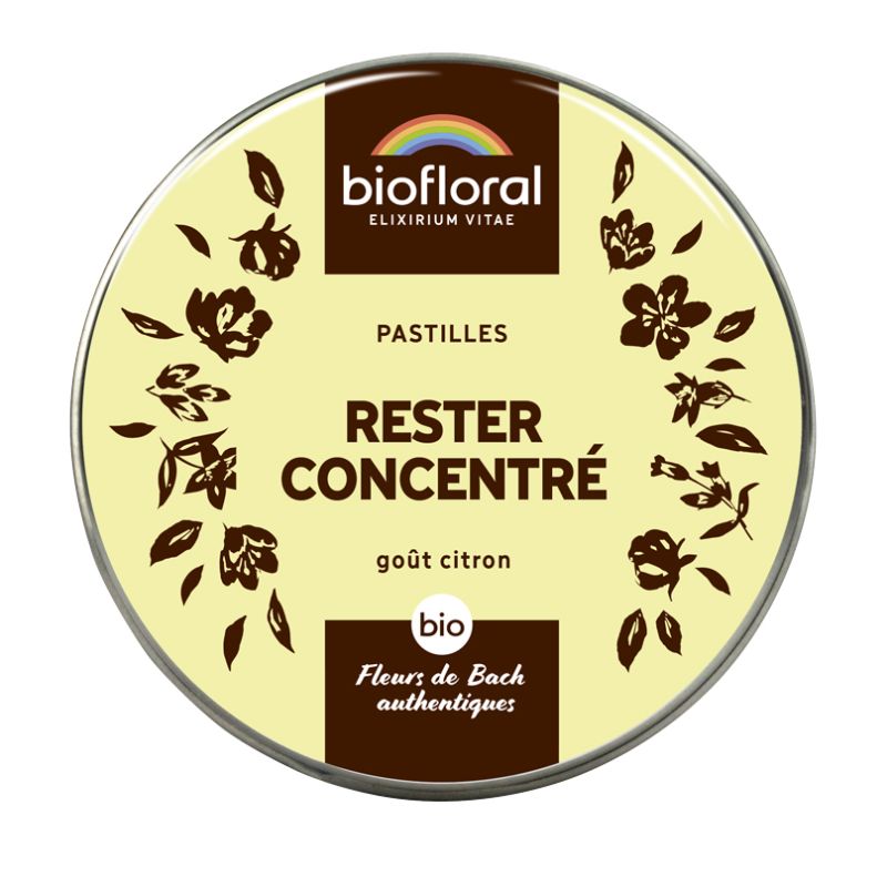 Rester concentre pastilles 50gr Biofloral dans votre magasin bio en ligne Etiketbio.eu Rester concentre pastilles 50gr Biofloral dans votre magasin bio en ligne Etiketbio.eu